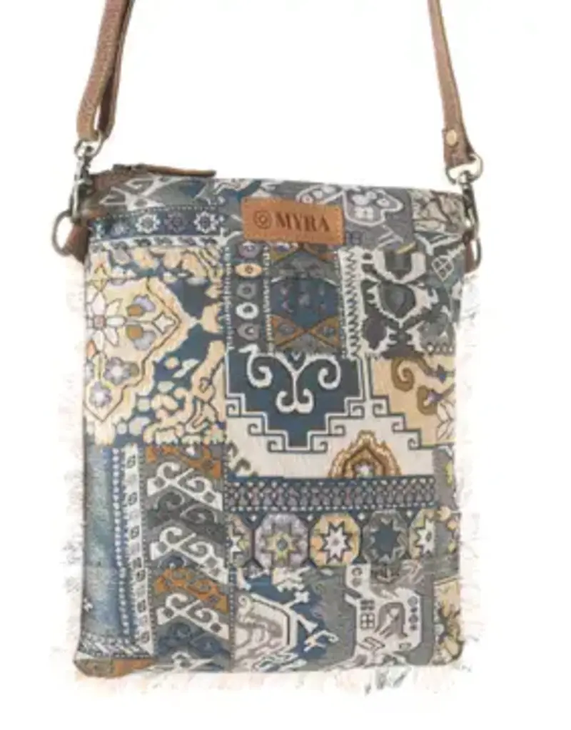 Loom Tapestry Vintage Crossbody Bag