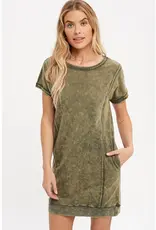 Dee Washed Terry Dress