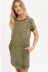 Dee Washed Terry Dress