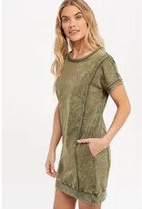Dee Washed Terry Dress
