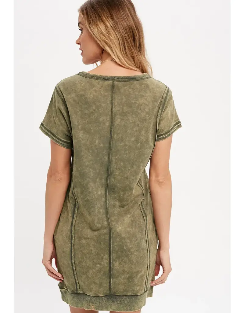 Dee Washed Terry Dress