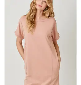 Dee Washed Terry Dress