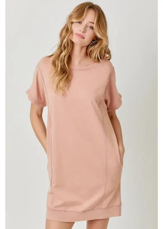Dee Washed Terry Dress