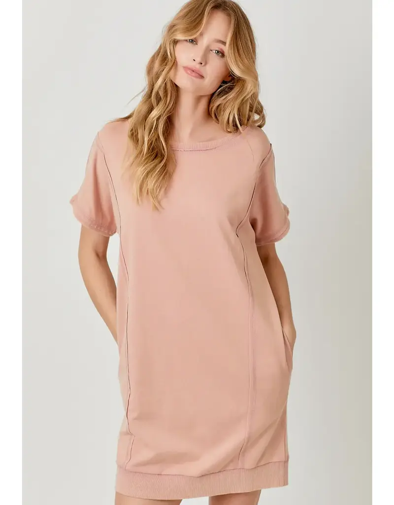Dee Washed Terry Dress