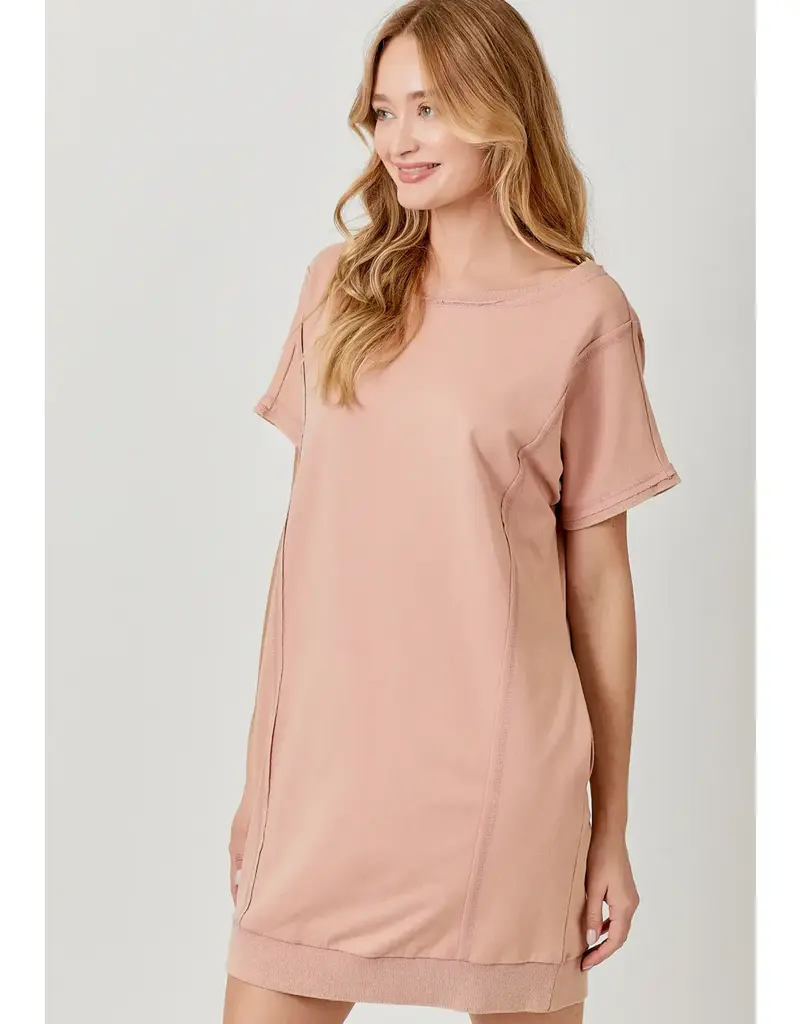 Dee Washed Terry Dress