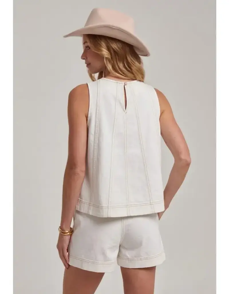 Summer Sleeveless Top and Matching Short Set