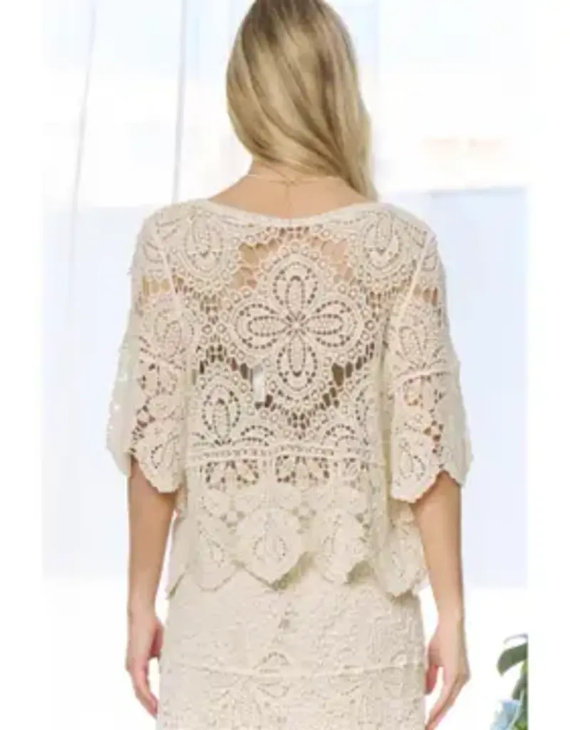 Bethany  Boho Lace Dream Scalloped Edge