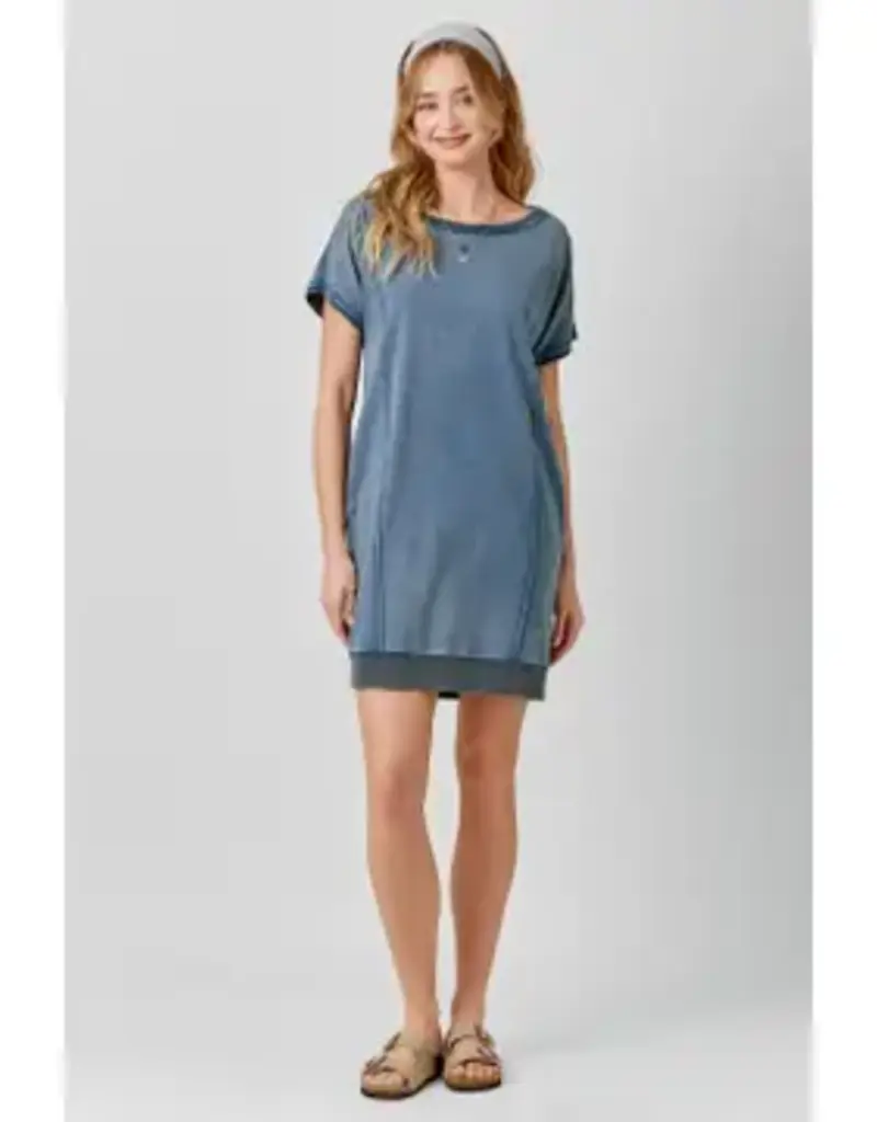 Dee Washed Terry Dress