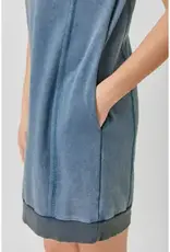 Dee Washed Terry Dress