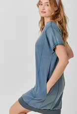 Dee Washed Terry Dress