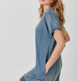Dee Washed Terry Dress
