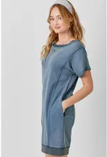 Dee Washed Terry Dress