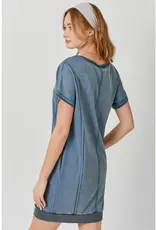Dee Washed Terry Dress