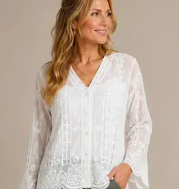 Elaine Eyelet Lace Jacket