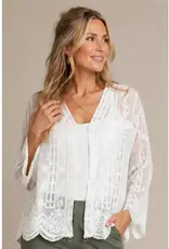 Elaine Eyelet Lace Jacket