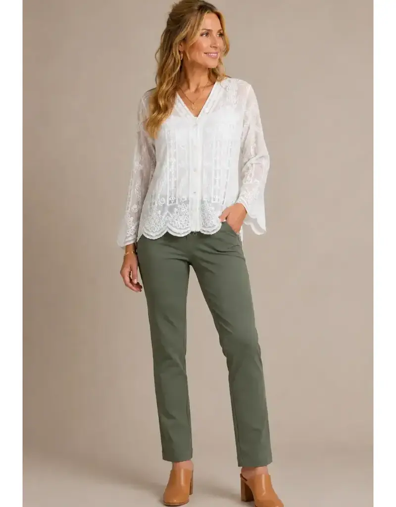Elaine Eyelet Lace Jacket