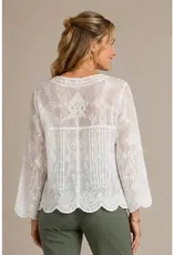 Elaine Eyelet Lace Jacket