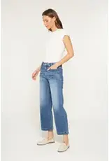 Holly High Rise Cropped Wide Leg with Patch Pkt
