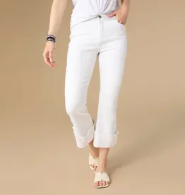 Janet Flare Crop Pant with Cuff