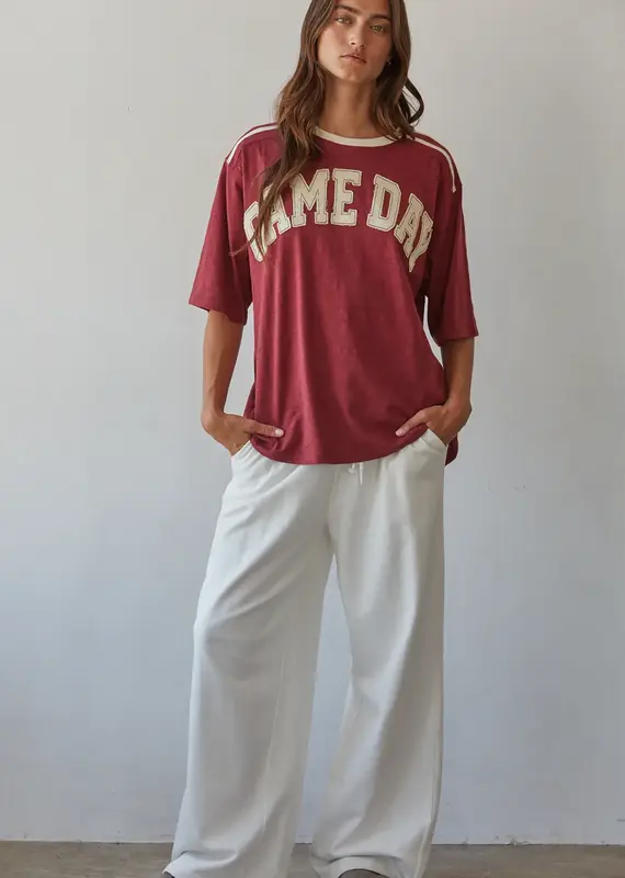 Game Day Oversized Cotton Top