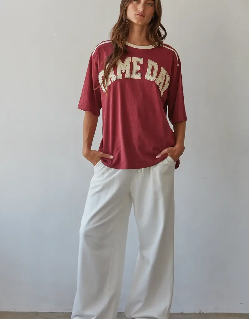 Game Day Oversized Cotton Top