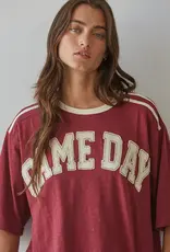 Game Day Oversized Cotton Top