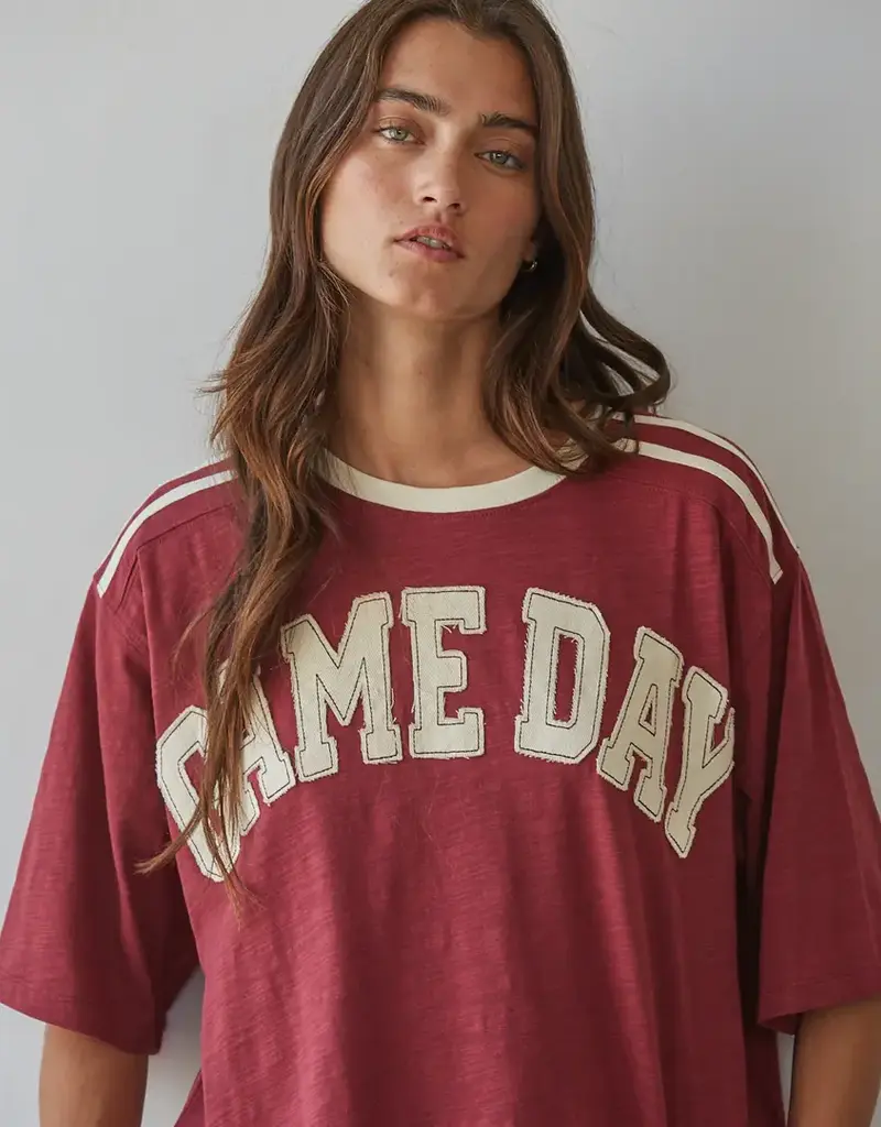 Game Day Oversized Cotton Top