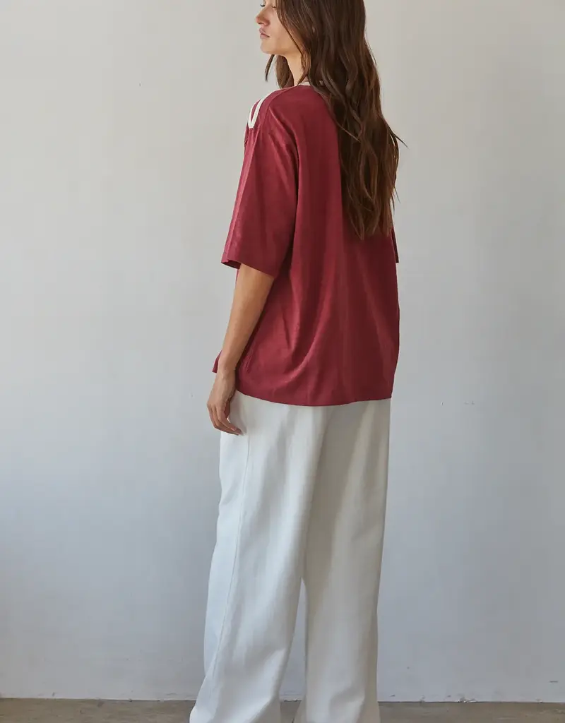 Game Day Oversized Cotton Top