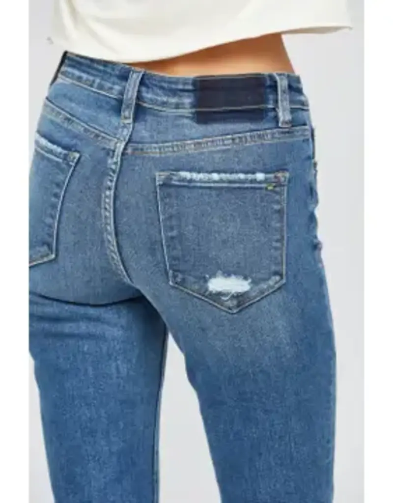 Faith Freestyle Mid Rise Crop Jean