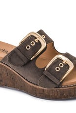 Corkys Double Dare Suede Sandal