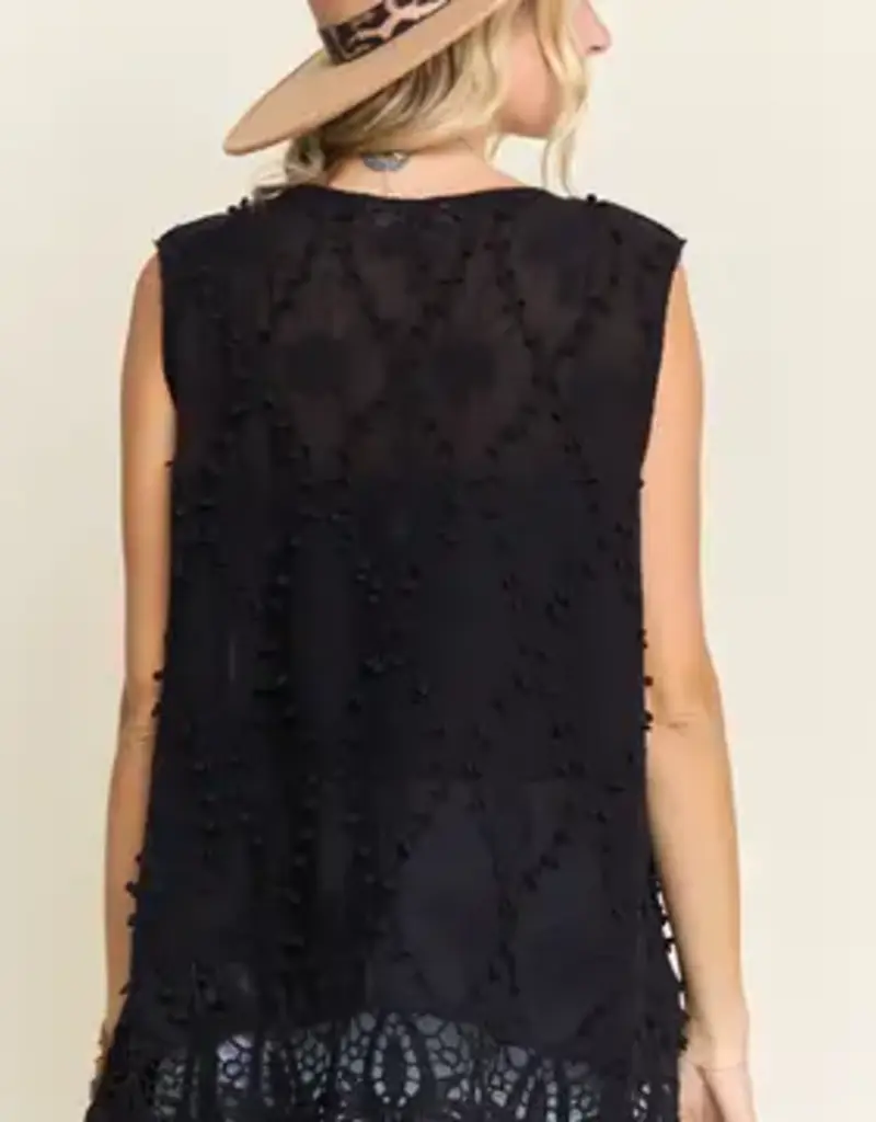 Serina Scallop Bottom Crocheted Tank
