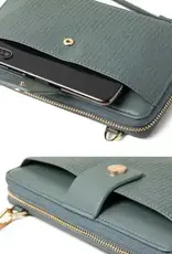 Vickie Wallet on String / Wallet/Cellphone Holder - Teal