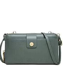 Vickie Wallet on String / Wallet/Cellphone Holder - Teal