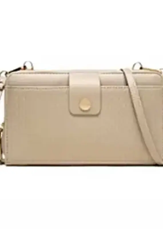 Vickie Wallet on String / Wallet/Cellphone Holder - Natural
