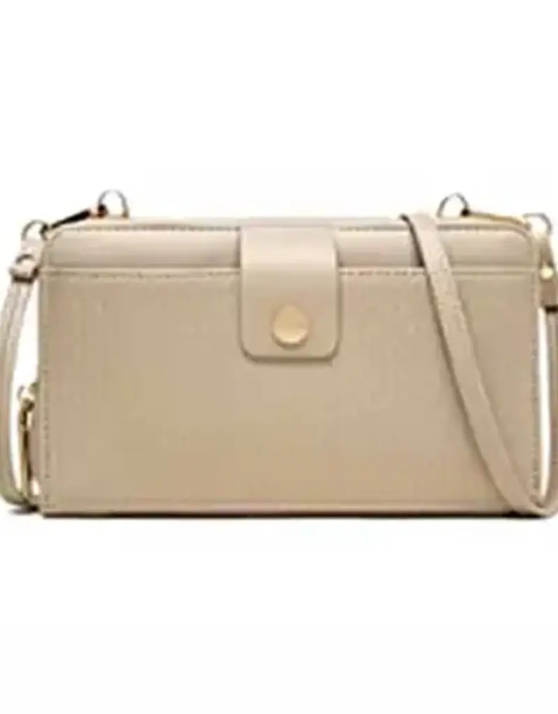 Vickie Wallet on String / Wallet/Cellphone Holder - Natural