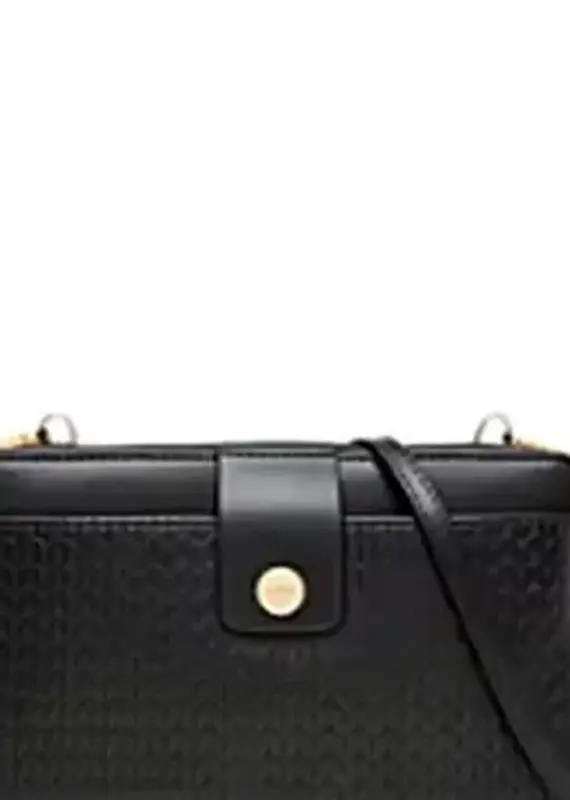 Vickie Wallet on String / Wallet/Cellphone Holder - Black