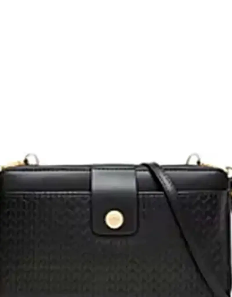 Vickie Wallet on String / Wallet/Cellphone Holder - Black
