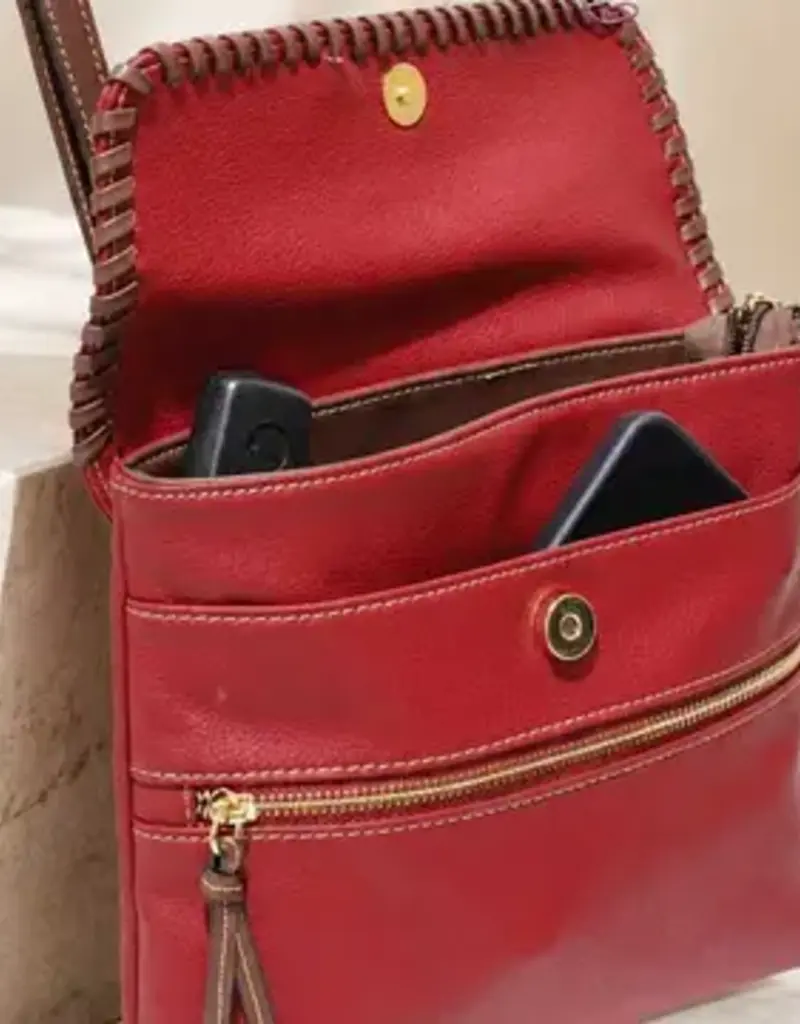 Gabby Vegan Leather crossbody bag