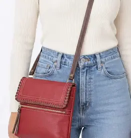 Gabby Vegan Leather crossbody bag