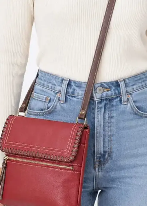 Gabby Vegan Leather crossbody bag