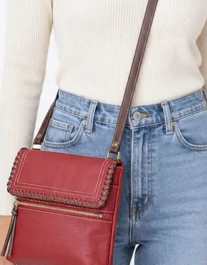 Gabby Vegan Leather crossbody bag