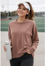 Sammy Silky Soft Drop Shoulder Pullover
