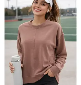 Sammy Silky Soft Drop Shoulder Pullover