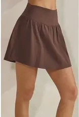 Betsy Buttery Soft Skort with Built-in Shorts