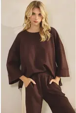 So Relaxed Ultracomfy Two Tone Pant Matching Set