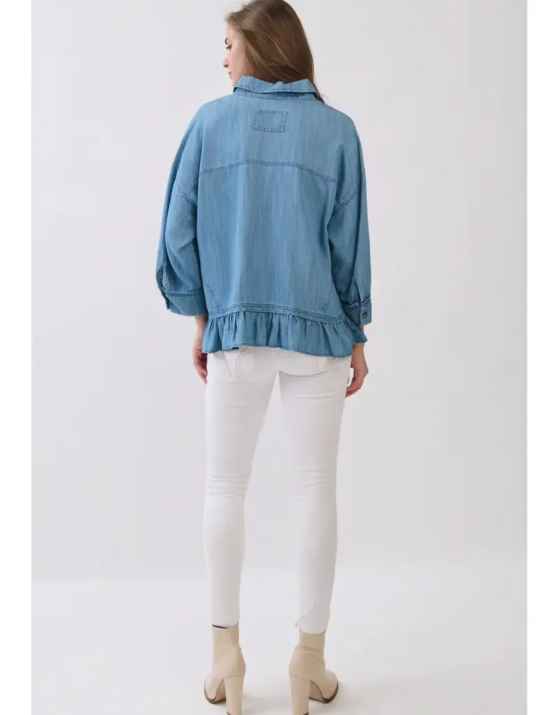 Chaddie Chambray Shirt/Jacket