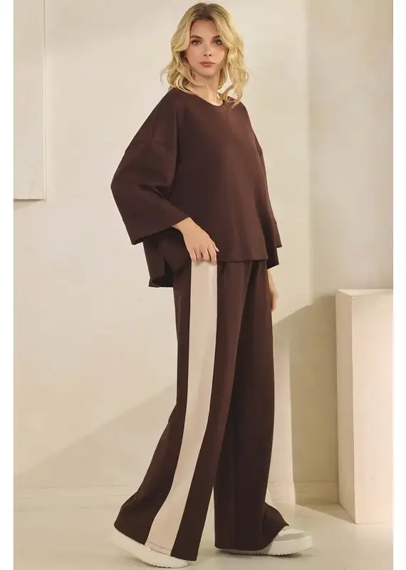 Relaxed Ultra comfy Two Tone Pant