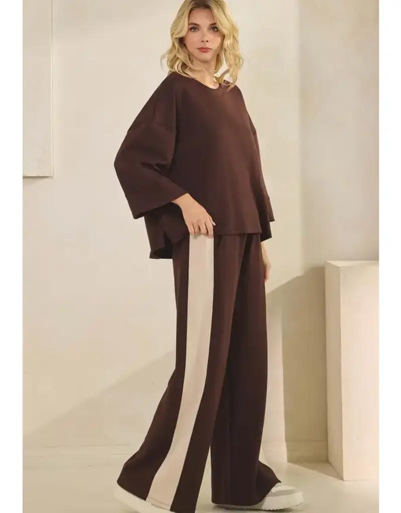 Relaxed Ultra comfy Two Tone Pant