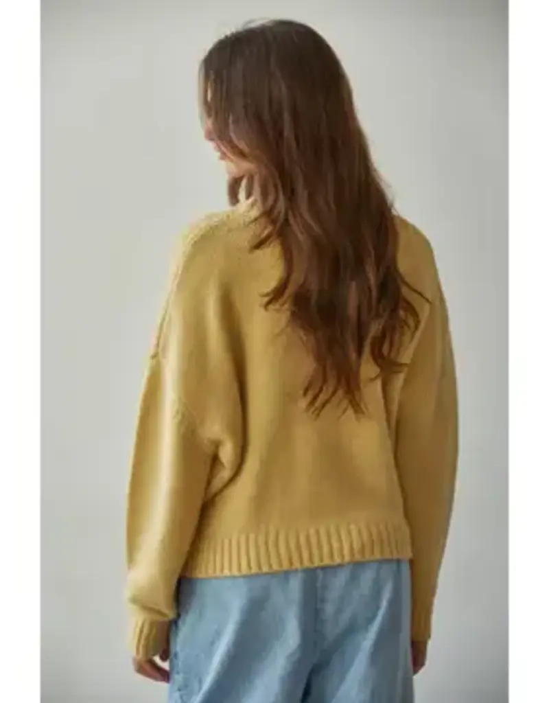 Comfy Soft Knit Crew Sweater