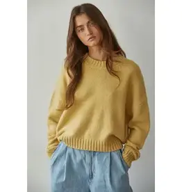 Comfy Soft Knit Crew Sweater